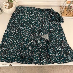 green floral skirt from shein:)